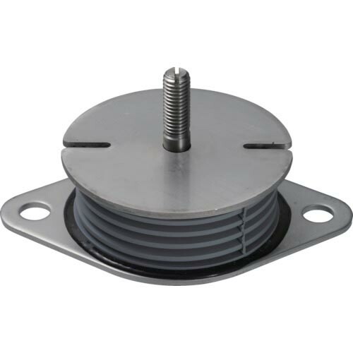 Taica ( タイカ ) 防振材 インシュレーター プレート(ゴム被覆)鉄 30~75kg ( SF-50-STEEL )