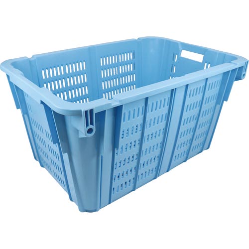 RISU ( 岐阜プラスチック工業 ) メッシュ入れもの 130354 つけ加える毛布No.2100本体205L 青 ( NO-2100 B )