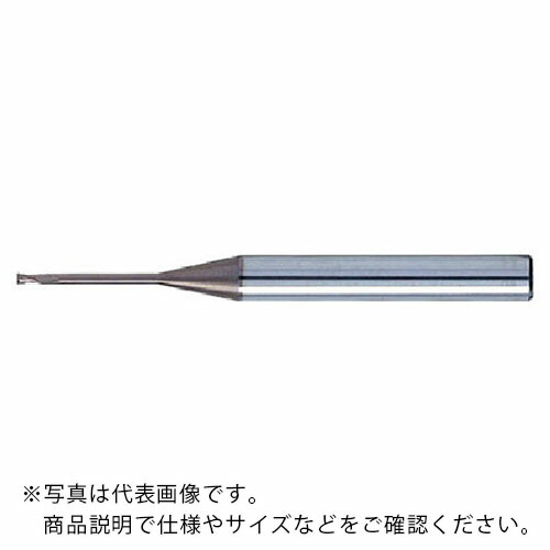 NS ( 日進工具 ) 無限コーティング ロングネックスクエアエンドミル MHR230 Φ0.2×3 ( MHR230 0.2X3 (08-00200-02030) )