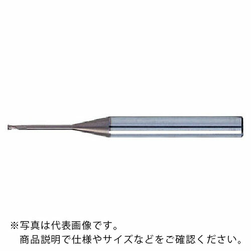 NS ( 日進工具 ) 無限コーティング ロングネックスクエアエンドミル MHR230 Φ0.3×9 ( MHR230 0.3X9 (08-00200-03090) )