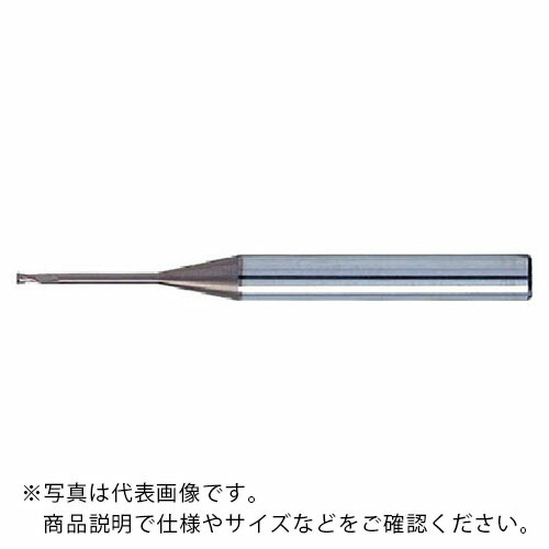 NS ( 日進工具 ) 無限コーティング ロングネックスクエアエンドミル MHR230 Φ0.4×10 ( MHR230 0.4X10 (08-00200-04100) )