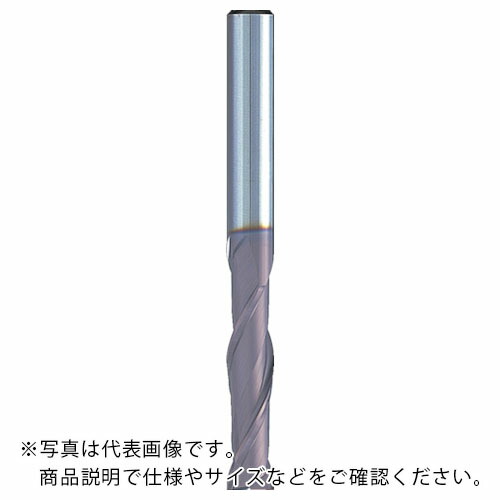 NS ( 日進工具 ) 超硬スクエアエンドミル 無限コーティング 2枚刃ミディアムエンドミル MSEM230 Φ12 ( MSEM230 12 (08-00101-01200) )