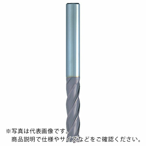 NS ( 日進工具 ) 超硬スクエアエンドミル 無限コーティング 4枚刃ミディアムエンドミル MSEM430 Φ12 ( MSEM430 12 (08-00111-01200) )