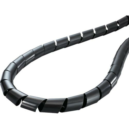 TYTON ( ヘラマンタイトン ) スパイラルチューブ (ポリエチレン製 耐候グレード) 黒 長さ25m ( TS-20-W )