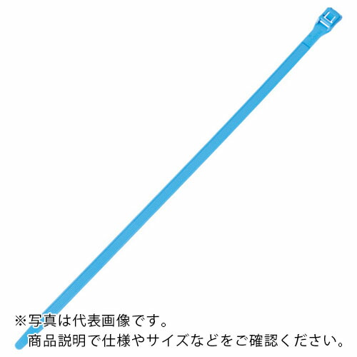 PANDUIT ( パンドウイット ) 結束バンド インラインタイ 耐候性 ライトブルー (100本入) ( IT9115-CUV6A )