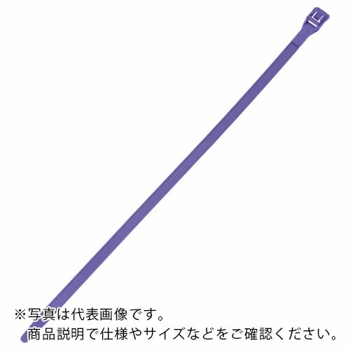 PANDUIT ( パンドウイット ) 結束バンド インラインタイ 耐候性 紫 (100本入) ( IT9115-CUV7A )