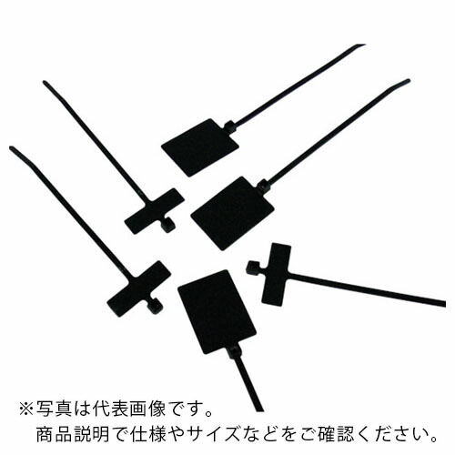 PANDUIT ( パンドウイット ) 旗型手合いナイロン一緒になるダンス楽隊 耐候性黒 (500本入) ( PL3M2S-D0 ) DIY・工具-花・ガーデン・DIY-その他
