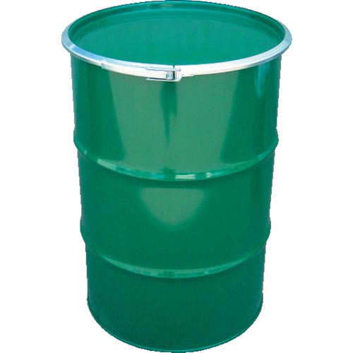 JFE ( JFEコンテイナー ) 鋼製ドラム缶 オープンタイプ 外レバー式 100L ( KD100LSTS )｜トキワONLINE
