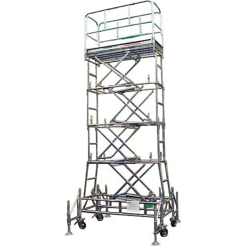 ハセガワ ( 長谷川製作 ) 折り畳み式高さ御役目台 のびーる TSE型 3.60m ( TSE-3600S )