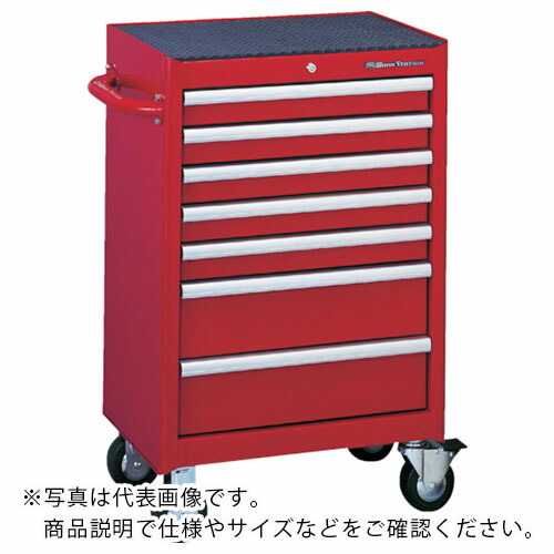 TONE 整備用工具セット ツールキャビネットセット(ブラック) 間口676×奥行459×高さ995mm 87点セット ( TCX911BK )