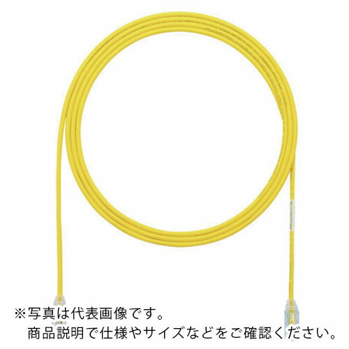 PANDUIT ( パンドウイット ) カテゴリ6細径パッチコード 15m 黄 ( UTP28SP15MYL ) 【10本セット】