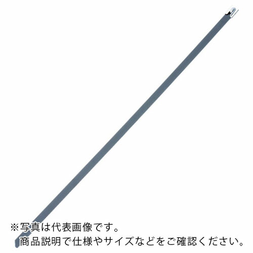PANDUIT ( パンドウイット ) MLT手合い フルコーティングステンレススチールバンド SUS316 黒 幅8.1粍 長さ681粍 50本入り口・入口 ( MLTFC8H-LP316 ) 花・ガーデン・DIY-その他-DIY・工具