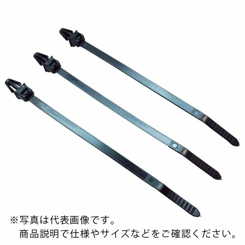 PANDUIT ( パンドウイット ) 押し出だす印字機ナイロン一緒になるダンス楽隊 耐候性黒 4.8×135×1.3 (1000本入) ( PLP1S-M0 )