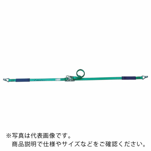 allsafe ( オールセーフ ) ベルト荷締機 ラチェット式ナローフック仕様(中荷重) ( R3N14 )