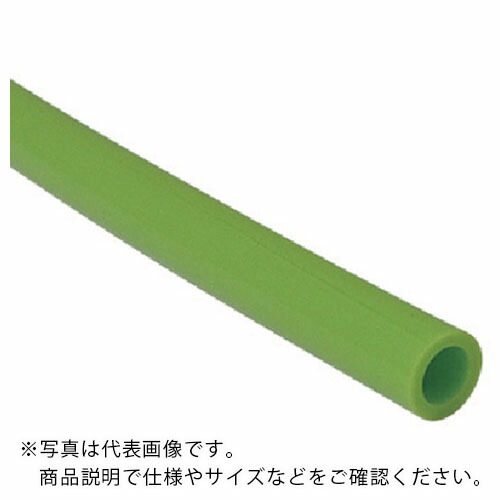 チヨダ ( 千代田取り引き ) ポリウレタン熱電子管 TEタッチチューブ 16粍/100m ライトグリーン ( TE-16-100 LG )