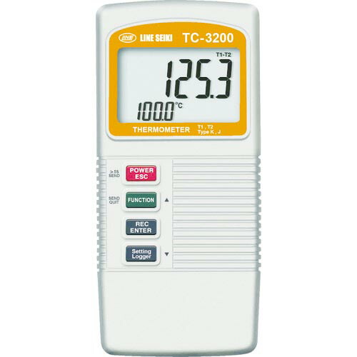 LINE ( ライン精機 ) デジタル温度計 ( TC-3200 )