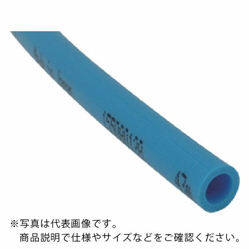 チヨダ ( 千代田取り引き ) ポリウレタン熱電子管 TEタッチチューブ 16粍/100m ともし火青み ( TE-16-100 LB )