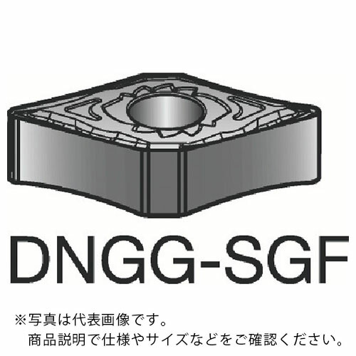 SANDVIK ( サンドビック ) T-Max P 旋削用ネガチップ(110) 1105 ( DNGG 15 04 12-SGF 1105 (110) ) 【10個セット】