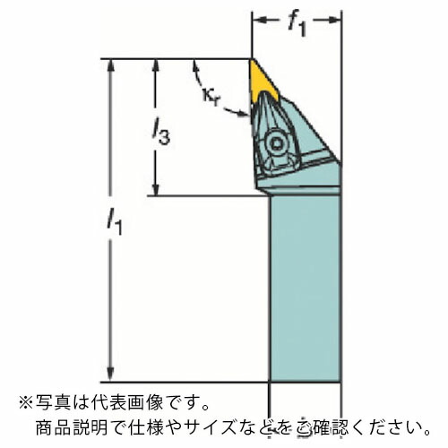 SANDVIK ( サンドビック ) コロターンRC ネガ手当て用シャンクバイト(410) ( DVJNL 3225P 16 (410) )