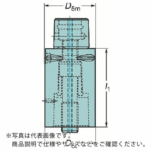 SANDVIK ( サンドビック ) コロマントキャプト エクステンションアダプタ(530) ( C5-391.01-50 080A (530) )