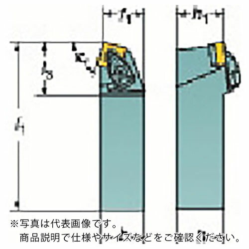 SANDVIK ( サンドビック ) コロターンRC ネガチップ用シャンクバイト(410) ( DSBNR 3232P 19 (410) ) 16,664円