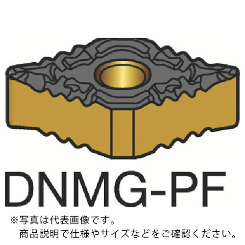 SANDVIK ( サンドビック ) T-Max P 旋削用ネガ手当て(110) 5015 ( DNMG 15 06 04-PF 5015 (110) ) 【10個仕かける】