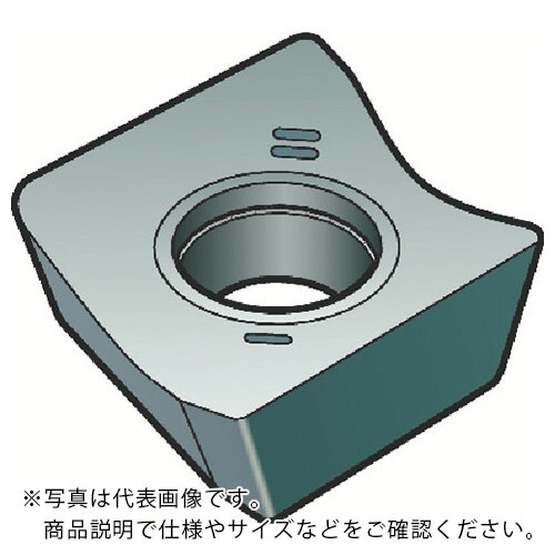 サンドビック コロミル590 フライス加工用チップ(350) H10 ( R590-110504H-NL H10 (350) ) 【10個セット】