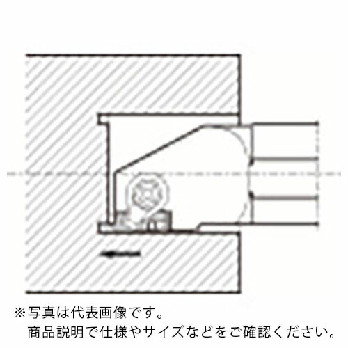 京セラ 端面溝入れ加工用ホルダ GIFV 丸シャンク ( GIFVR3532B-201A )