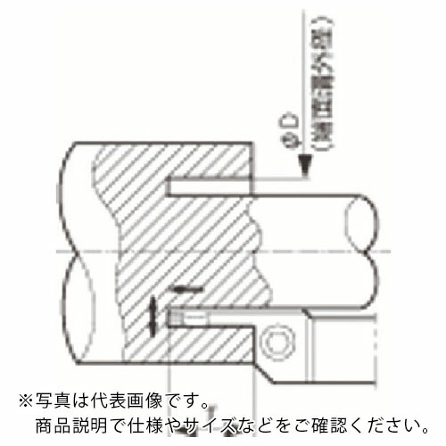 京セラ 多役立つこと・端面溝入れ製作用ホルダ KFMS ( KFMSR2525M70100-4 )