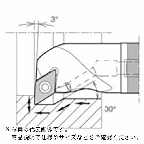 京セラ 倣い産業用超硬防振赤ちょうちん E-SDUC-A ( E10N-SDUCR07-14A-2/3 )