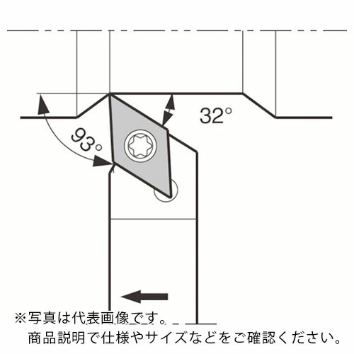 京セラ 外径・倣い加工用スモールツールホルダ SDJC-FF ( SDJCR1616JX-11FF )