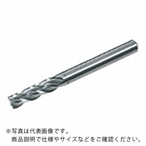 三菱K ( 三菱マテリアル ) 4枚刃CRNコーティング銅電極加工用 超硬スクエアエンドミルセミロング刃長(J)6mm ( CRN4JCD0600 )