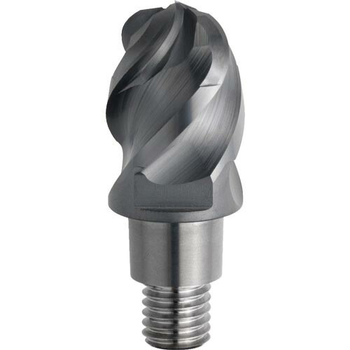 三菱 ( 三菱マテリアル ) 4枚刃難削材加工用 超硬制振ボールヘッド25mm (コート品) EP7020 ( IMX25B4HV25026 EP7020 )