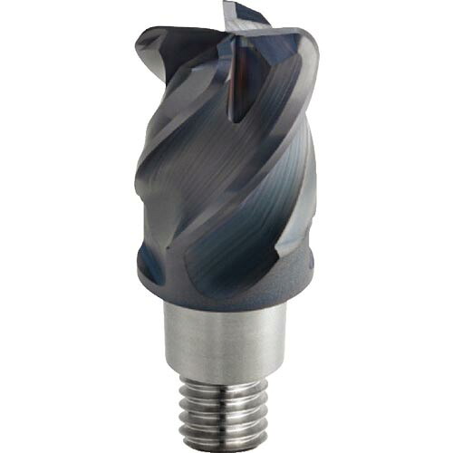 三菱 ( 三菱マテリアル ) 4枚刃高能率加工用 超硬制振ラジアスヘッド10mm (コート品) EP6120 ( IMX10C4FV100R20010 EP6120 )