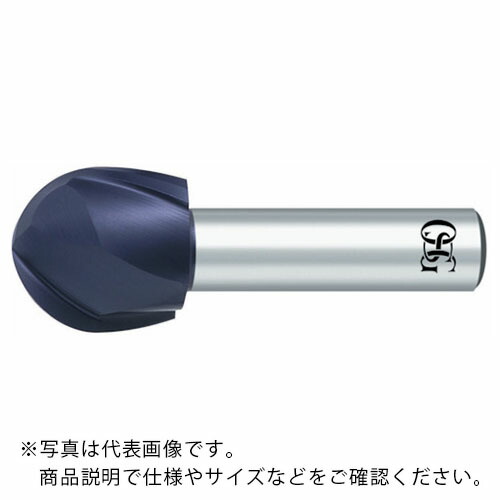 OSG ( オーエスジー ) DIAコート 超硬ボールエンドミル 2刃 ボール半径6mm 刃長12mm 3003120 ( DIA-EBD-SF-R6X12(3003120) )