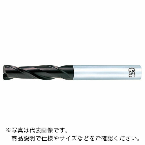 OSG ( オーエスジー ) 超硬ラジアスエンドミル FXコート2刃 ロング コーナー半径1mm 刃径8mm 8523665 ( FX-CR-MG-EDL-8XR1(8523665) )