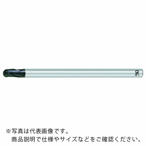 OSG ( オーエスジー ) 超硬エンドミル WXSコート3刃高能率 ロングシャンク ボール半径5mm 刃長18mm 8518410 ( FXS-LS-EBT-R5X180(8518410) )