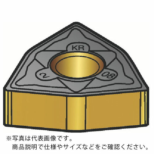 サンドビック T-Max P 旋削用ネガ・チップ(110) 3210 ( WNMG 08 04 12-KR 3210 (110) ) 【10個セット】