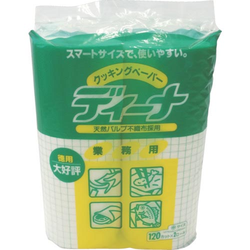 ユニ・チャーム ディーナ Gディーナクッキングペーパーロール徳用中 (2本入) ( 45012 ) ユニ・チャーム(株)