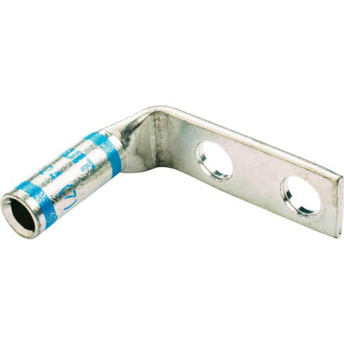PANDUIT ( パンドウイット ) 銅製圧縮端子 標準バレル 2つ穴 90°アングル (50個入) ( LCD6-14AF-L )