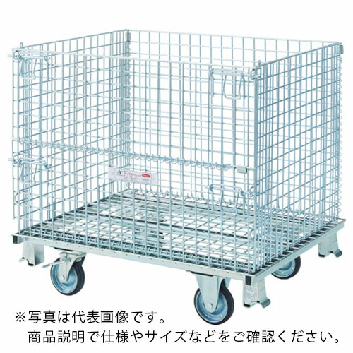 テイモー ボックスパレットゴム車輪付き ( C-1012 )