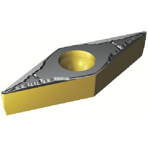SANDVIK ( サンドビック ) コロターン107 旋削用ポジチップ(122) 4305 ( VBMT 16 04 04-PM 4305 (122) ) 【10個セット】