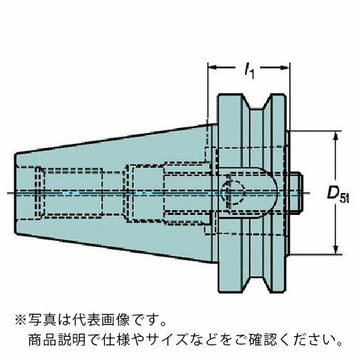 SANDVIK ( サンドビック ) コロマントキャプトアダプタ(530) ( C6-390B.55-40 075 (530) )