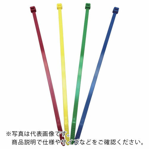 PANDUIT ( パンドウイット ) ナイロン結束バンド 4.8×188×1.3 赤 1000本入 ( PLT2S-M2 )