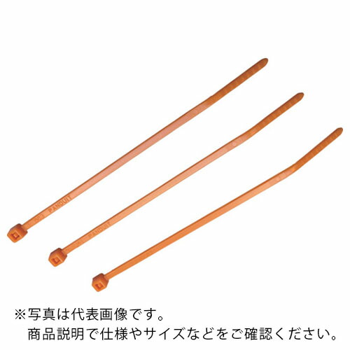 PANDUIT ( パンドウイット ) ナイロン結束バンド 4.8×188×1.3 橙 1000本入 ( PLT2S-M3 )