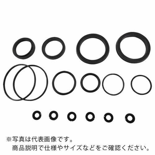 TAIYO 油圧シリンダ用メンテナンスパーツ パッキンセット 適合シリンダ内径:φ32 (フッ素ゴム・標準形用) ( NH8/PKS3-032B )