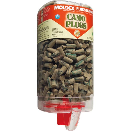 MOLDEX ( モルデックスジャパン ) 耳栓 カモプラグ プラグステーション 500組入 ( 6648 ) モルデックスジャパン(株)