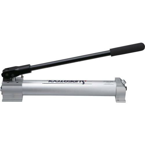 スーパー ( スーパーツール ) アルミ製油圧ポンプ(単動式シリンダ用) 有効油量:1500cm3 ( HP1500AN )