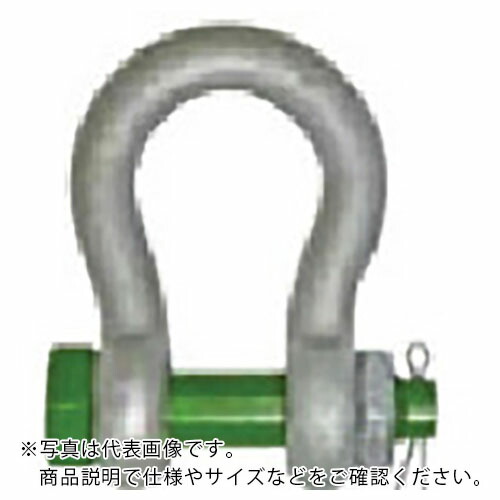 TAIYO ( 大洋製器工業 ) グリーンピンスタンダードシャックル GPBB-8.5t(3300497) ( GPBB8.5T )