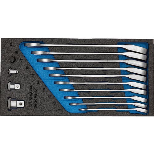 GEDORE 【売切廃番】オフセットコンビラチェットスパナ 1500CT1‐7URA ( 2327678 )